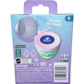 Mattel Games Easter Magic 8 Ball Novelty Toy, Fortune-Telling Easter Egg with Holiday-Themed Answers for Kids, Adults & Families