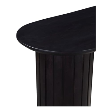 Moe's Povera Console Table - Unique Black Acacia Design