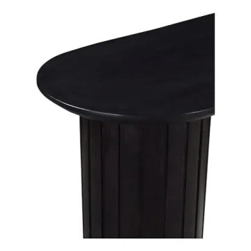 Moe's Povera Console Table - Unique Black Acacia Design