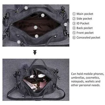 Stylish Pahajim Studded Tote Handbag for Women