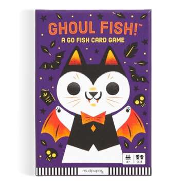 Mudpuppy Ghoul Fish! Halloween Card Game for Kids