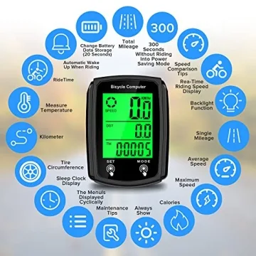 Hilceriy Bike Computer - Speed & Odometer Tracker