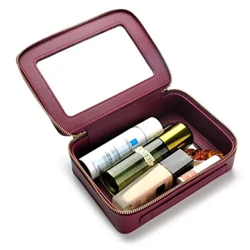 SANHECUN Women's Purple Wash Bag Durable Travel Essential