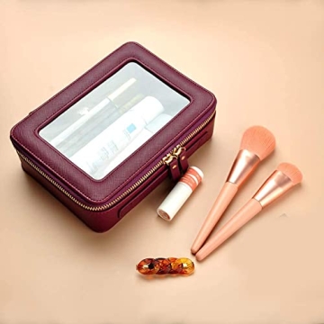 SANHECUN Women's Purple Wash Bag Durable Travel Essential