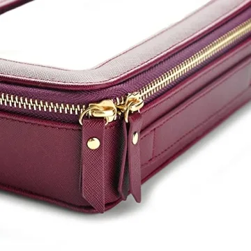 SANHECUN Women's Purple Wash Bag Durable Travel Essential