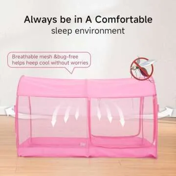 Leedor Mosquito Net Bed Tent: Comforting Privacy for Kids