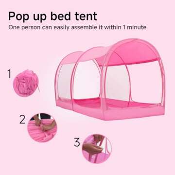 Comfortable Leedor Mosquito Net Bed Tent for Kids