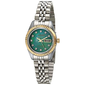 Armitron Women's Crystal Accented Day/Date Bracelet Watch - Elegant & Functional