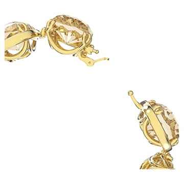 Swarovski Harmonia Bracelet - Gold-Tone, Yellow Cushion Cut Elegance