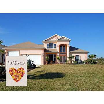 Keniot Autumn Leaf Garden Flag - Double Sided Fall Decor