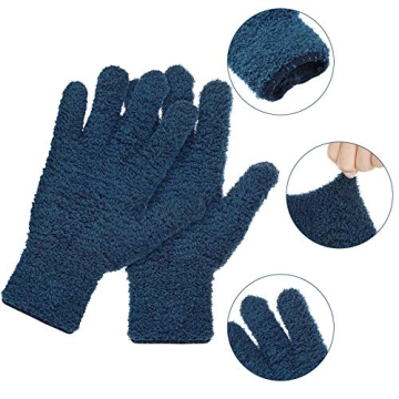 Patelai Reusable Microfiber Dusting Mittens for Cleaning