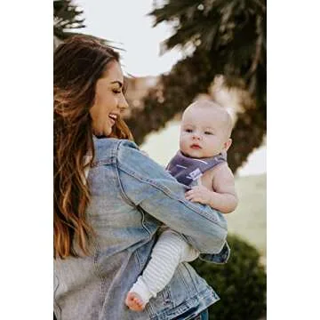 Copper Pearl Baby Bandana Bibs - 4 Pack Soft Cotton Baby Bibs for Drooling and Teething, Absorbent Drool Bibs for Baby Girl and Boy, Adjustable to Fit Newborns to Toddlers, Tons of Styles (Kai)