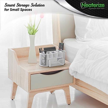 NEATERIZE Caddy Vibrant Mesh Desktop Organizer for Supplies