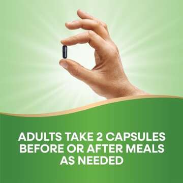 Nature's Way Activated Charcoal for Digestive Wellness 360 Capsules