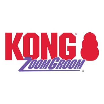 KONG Zoom Groom Brush - Gentle and Effective Doggy Grooming