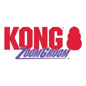 KONG Zoom Groom Brush - Gentle and Effective Doggy Grooming