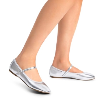 DREAM PAIRS Stylish Mary Jane Flats for Everyday Comfort