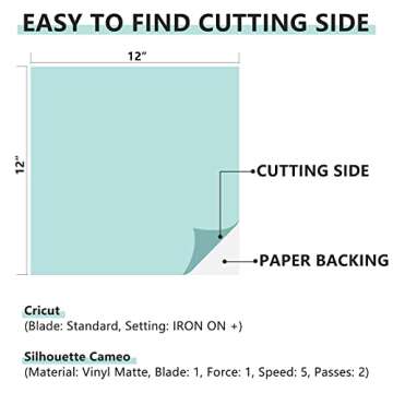 Lya Vinyl 80 Self Adhesive Vinyl, 40 Matte & 40 Glossy Color Permanent Vinyl Sheets for Cricut and Silhouette, Party Decoration, Sticker, Craft Cutter, Car Decal