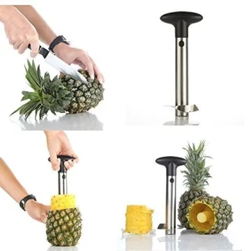 OXO Good Grips Pineapple Corer & Slicer - Effortless Fresh Pineapple