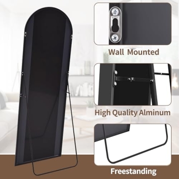 Elegant OGCAU Full Length Arched Mirror 65"x22"