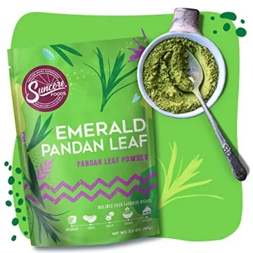 Suncore Foods Emerald Pandan Leaf Powder for Baking