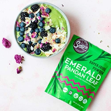 Suncore Foods Emerald Pandan Leaf Powder for Baking