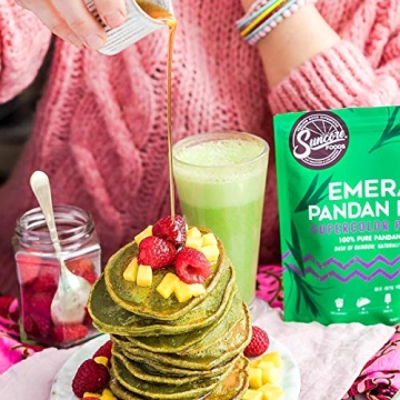 Suncore Foods Emerald Pandan Leaf Powder for Baking