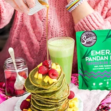 Suncore Foods Emerald Pandan Leaf Powder for Baking