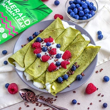 Suncore Foods Emerald Pandan Leaf Powder for Baking