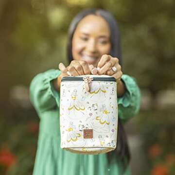 Petunia Pickle Bottom Cool Pixel Plus, Disney's Beauty and The Beast, Whimsical Belle