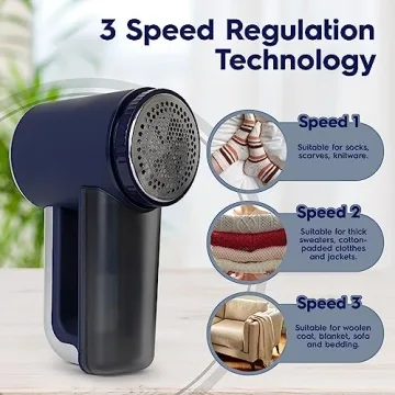 Electrolux Rechargeable Fabric Shaver - Lint Remover for All Fabrics