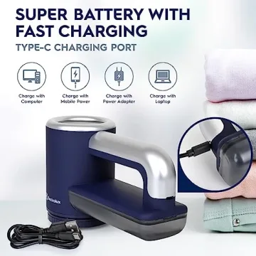 Electrolux Rechargeable Fabric Shaver - Lint Remover for All Fabrics