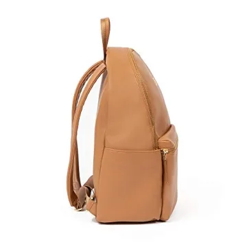 Stylish Vegan Leather Diaper Bag for Modern Parents