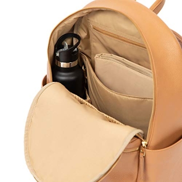 Stylish Vegan Leather Diaper Bag for Modern Parents
