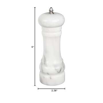 Creative Home Marble Pepper Grinder - Stylish & Adjustable
