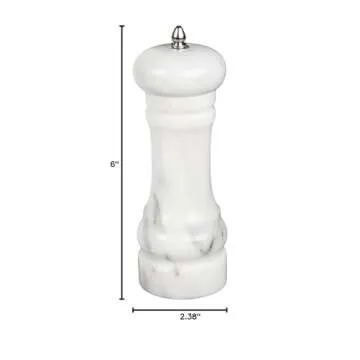 Creative Home Marble Pepper Grinder - Stylish & Adjustable