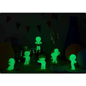 Smiski Glow in The Dark Figure, Cheer Series, Random Style, 1 Pack