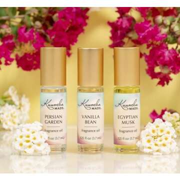 Kuumba Made Persian Garden Fragrance Oil Roll-On 0.125 fl oz (3.7ml) | Rollerball Perfume | Alcohol Free