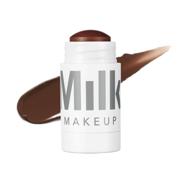 Milk Makeup Matte Bronzer, Blitzed (Deep Bronze) - 0.19 oz - Cream Bronzer Stick - Buildable, Blenda...