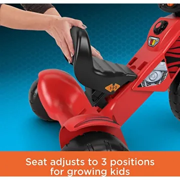 Fisher-Price Toddler Tricycle with Lights & Sounds for Kids Ages 2-6