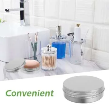 COHEALI Aluminum Tin Cans for Versatile Storage Needs