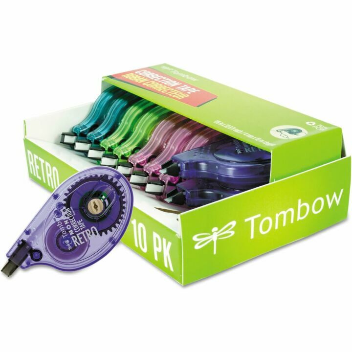 Tombow MONO Correction Tape - Retro Color Set, 10-Pack