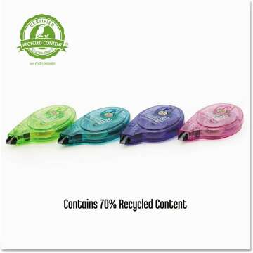 Tombow MONO Correction Tape - Retro Color Set, 10-Pack