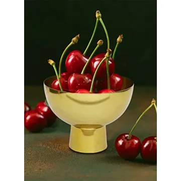 Elegant Gold Pedestal Bowl for Weddings and Home Decor