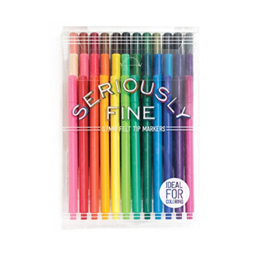 Ooly Seriously Fine Tip Markers Set of 36 for Artists