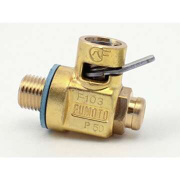 Fumoto Original F103S LC-10 Lever Clip FS-Series Engine Oil Drain Valve, 1 Pack