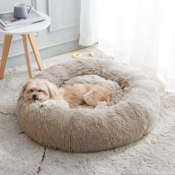WESTERN HOME WH Calming Dog & Cat Bed - Anti-Anxiety & Cozy Plush Cushion