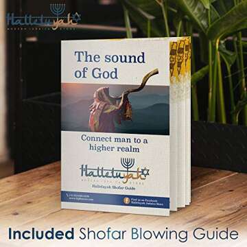 HalleluYAH Shofar Stand - Handmade, Accessory Kit Included