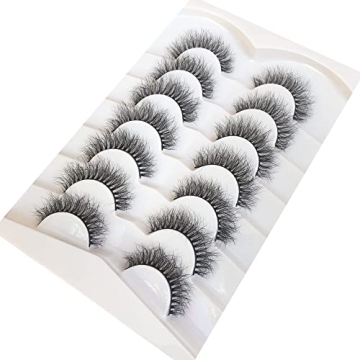 Pooplunch 8D SILKY LASH - Natural Fluffy Faux Mink Lashes