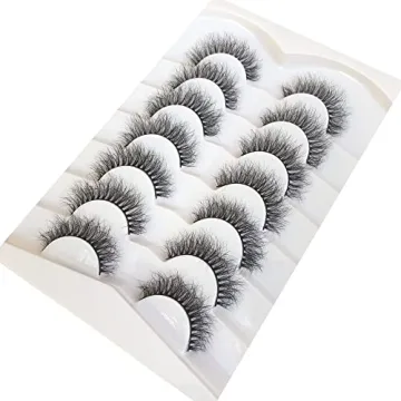 Pooplunch 8D SILKY LASH - Natural Fluffy Faux Mink Lashes